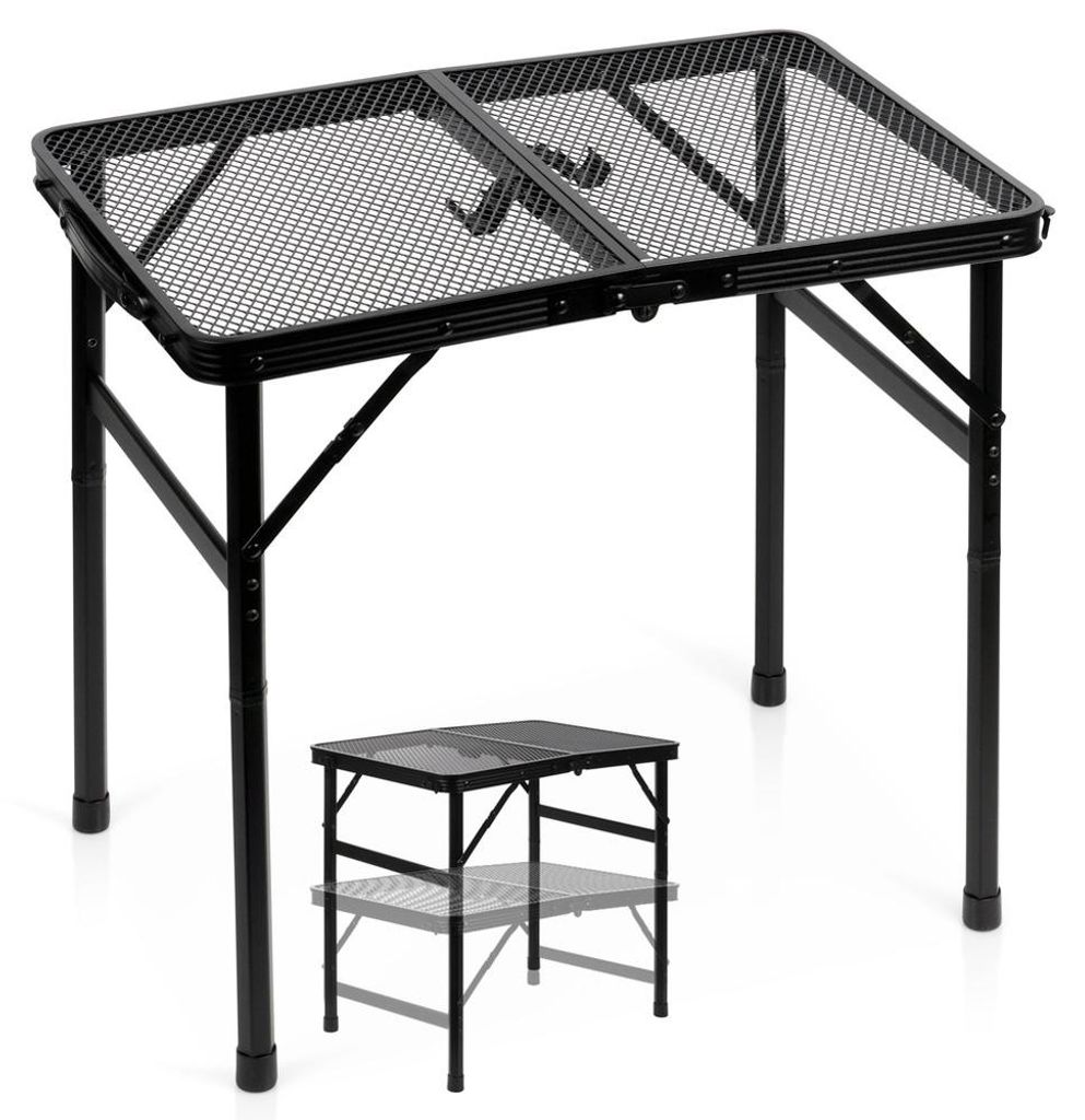 Vilde | Table de camping réglable en hauteur - 60x40 cm - Image du produit 