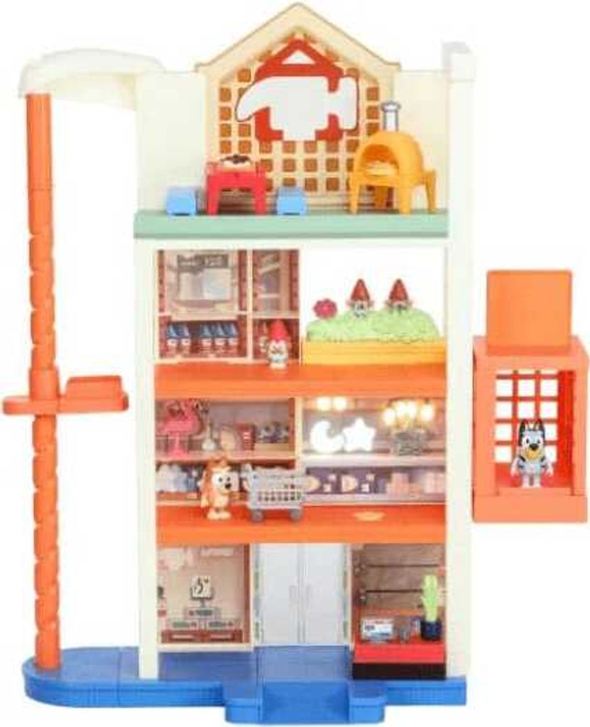 Bluey: Einkaufszentrum mit Zubehör Spielset Produktbild 