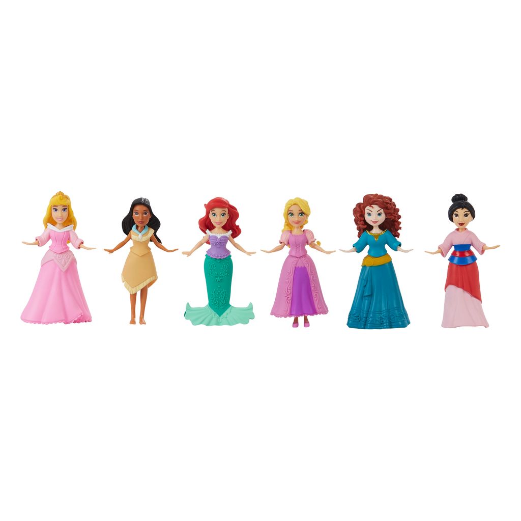 Disney Prinzessin Styling Überraschungsprinzessin Serie 2, Mini Modepuppe mit Outfit, Überraschungspielzeug für Mädchen ab 4 Jahren