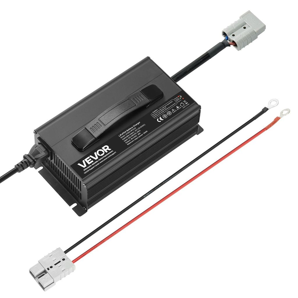 VEVOR Chargeur de batterie au lithium 24 V 20 A, 29,2 V, Image du produit 