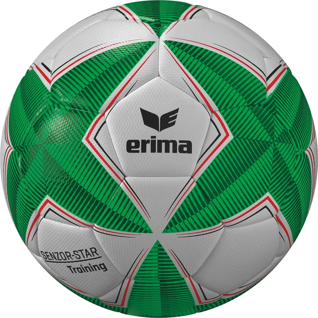 Ballon Erima Senzor-star Vert : Fini les Ballons Crevés à l'Entraînement
