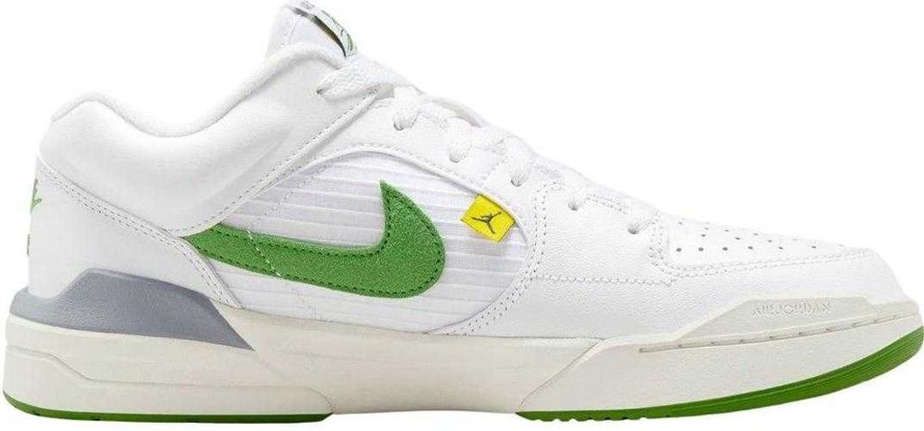 Nike - "Air Jordan Stadium 90" Sneaker für Damen, Leder SY3861 (40 EU) (Weiß/Grün)
