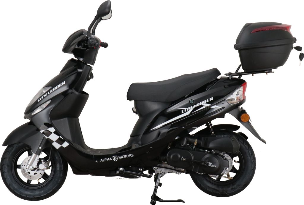 Mofaroller CityLeader 50 ccm 25 kmh EURO 5 schwarz inkl. Produktbild 8