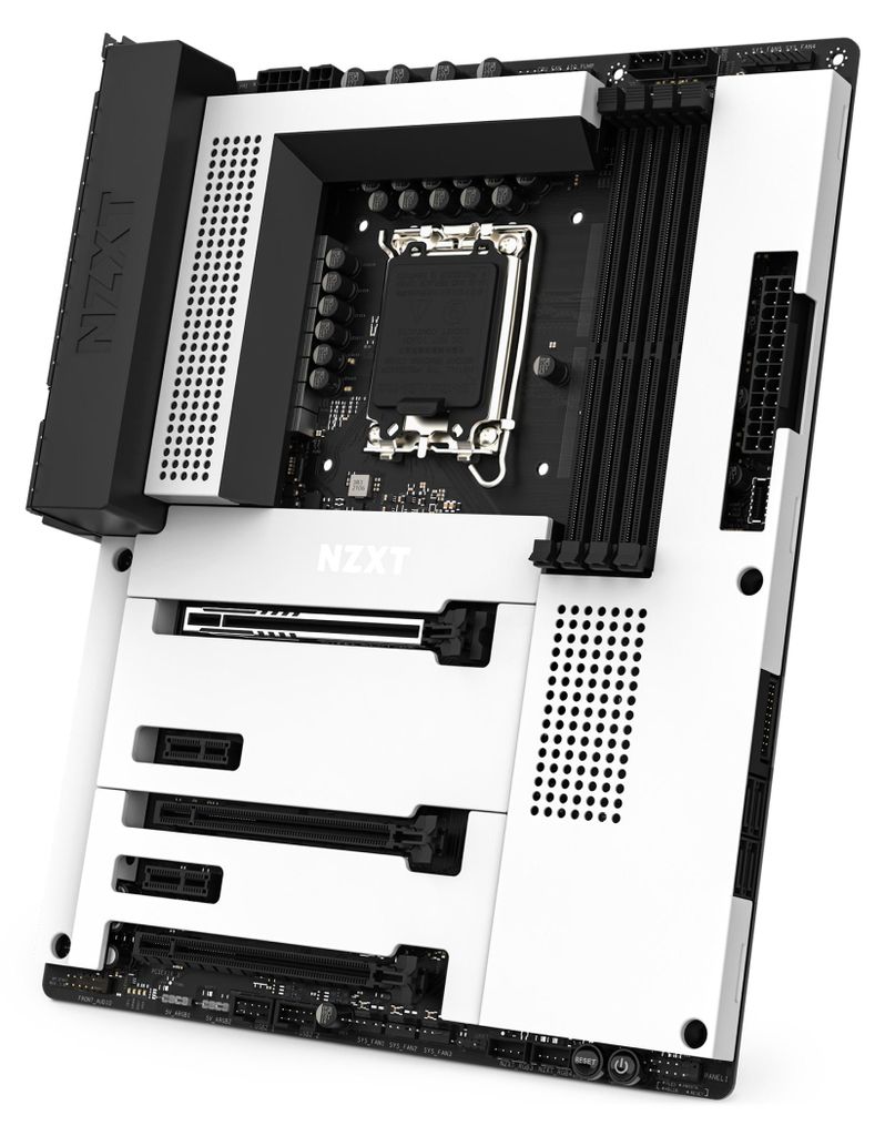 NZXT N7 Z790 Matte White ATX Intel N7-Z79XT-W1 retail Produktbild 