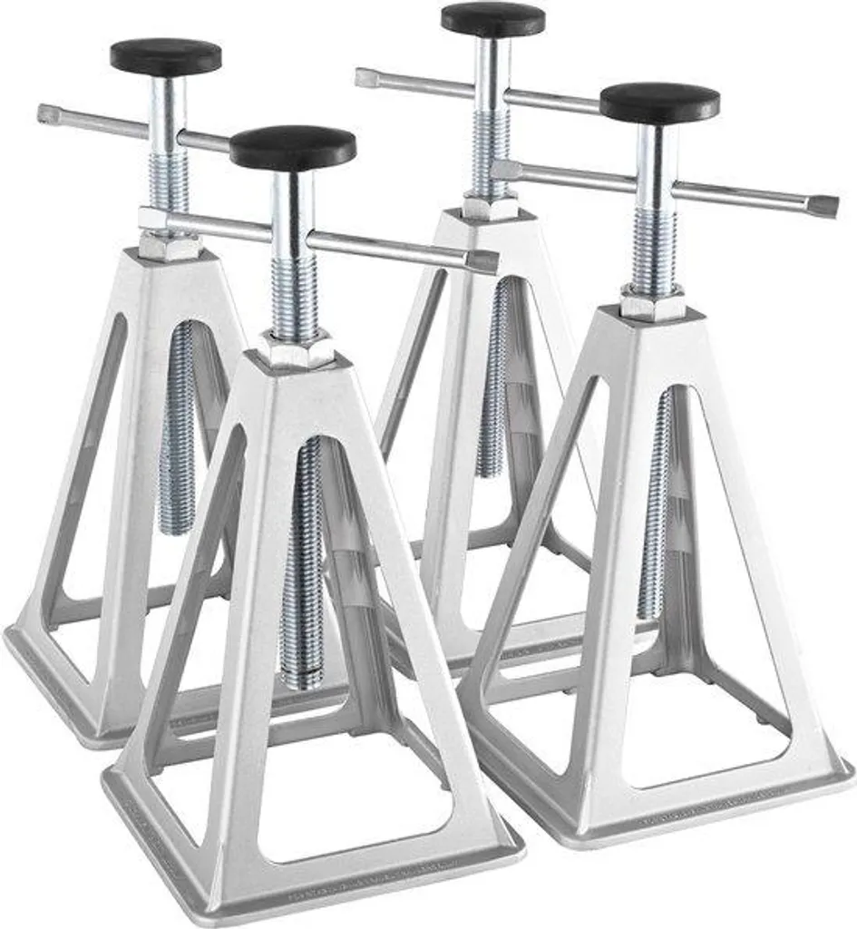 Lot de 4 vérins de stabilisation en aluminium pour caravane 6000 lbs