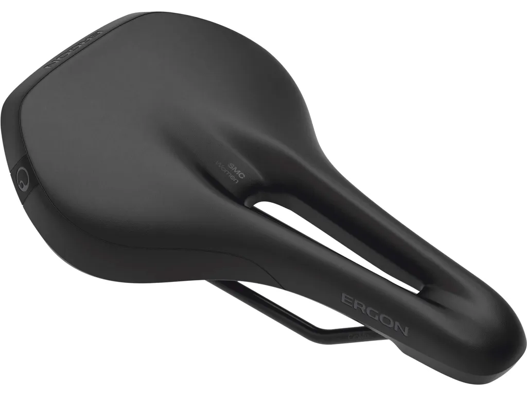 Selle de Vélo VTT Femme Ergon SMC Stealth S/M Rails CroMo Noire