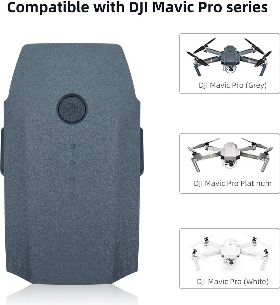 Batterie Haute Capacité 3830mAh LiHV 11.4V pour Drone Mavic Pro