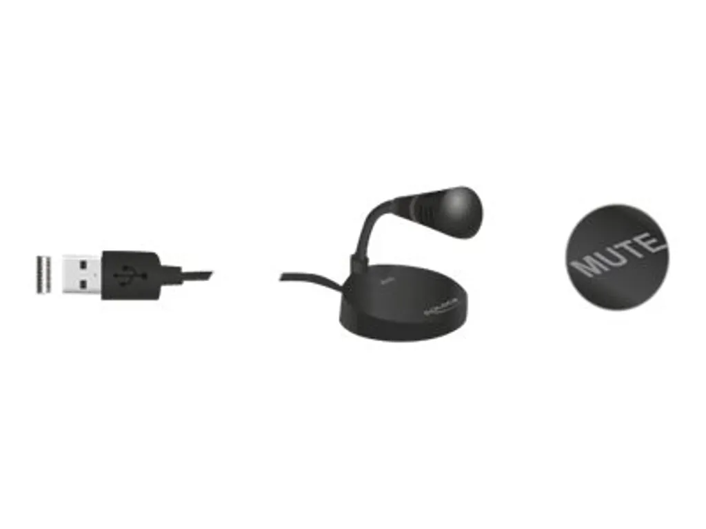 Microphone USB idéal pour visioconférence et streaming avec pied fixe - 5