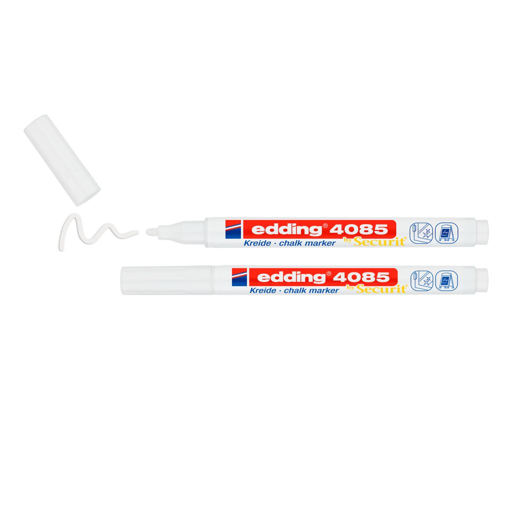EDDING Kreidemarker 4085 2er Blister weiss