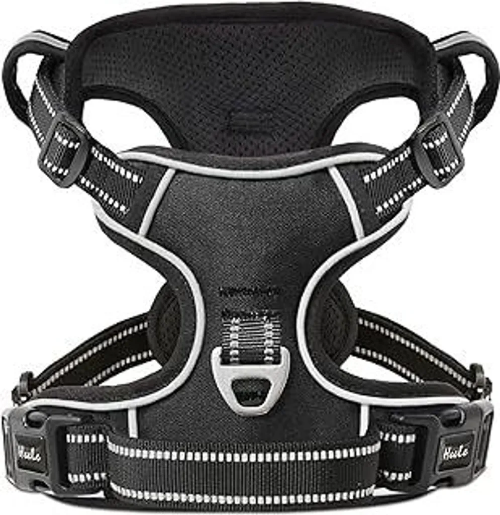 Pettorina HEELE No-Pull S: Imbracatura Antitiro Riflettente per Cani