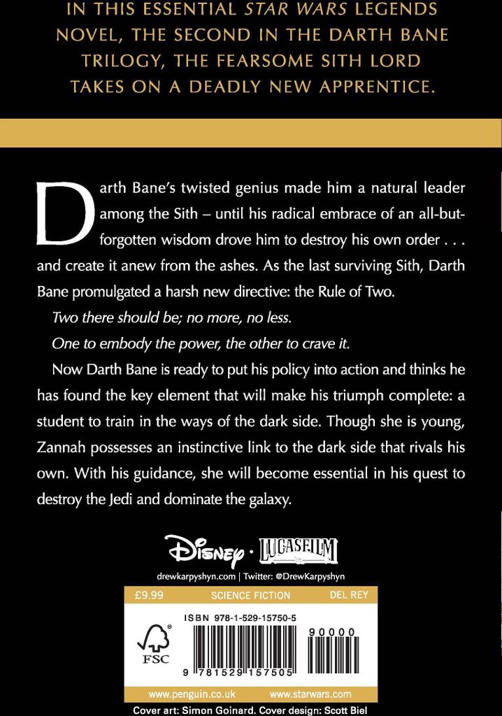Star Wars: Darth Bane - Rule of Two