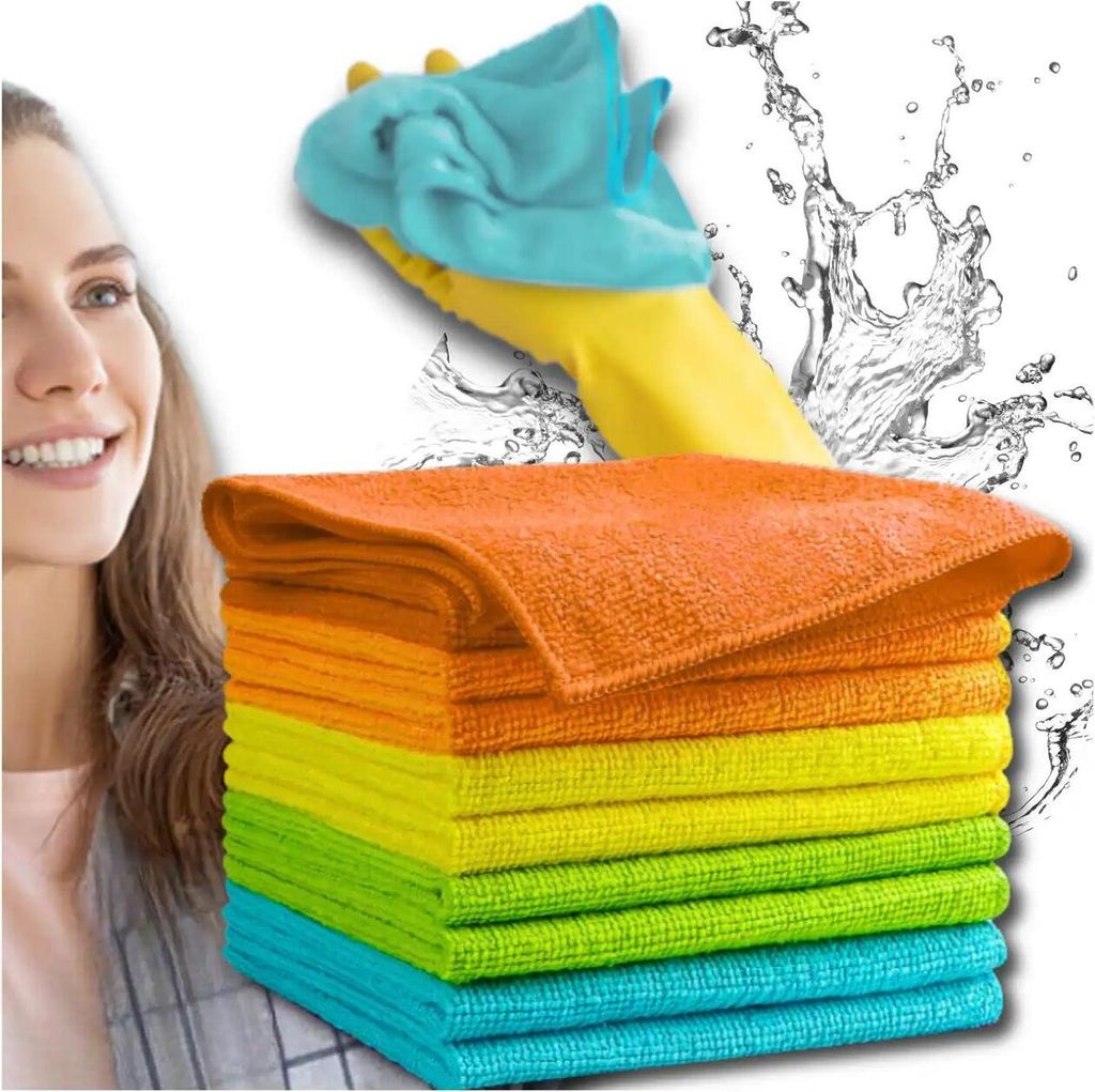 Utierka z mikrovlákna, 10 kusov, sada, 30 cm Obrázok produktu 