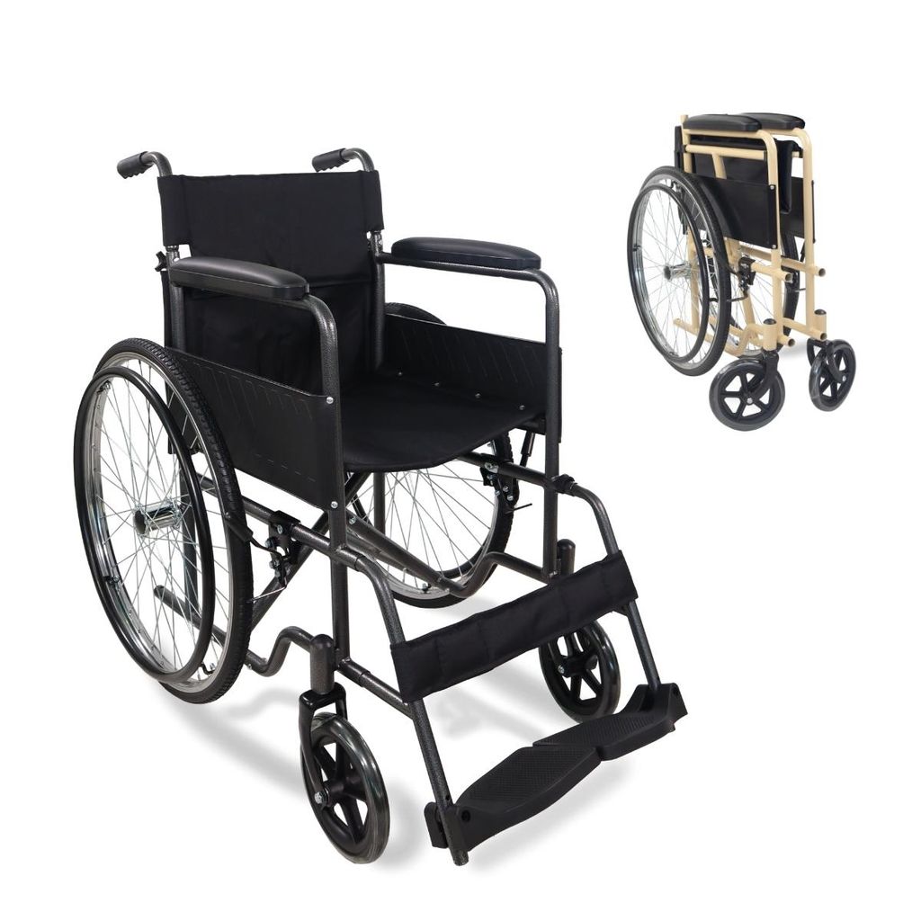 Fauteuil roulant pliable Denver de Mobiclinic, hauteur Image du produit 