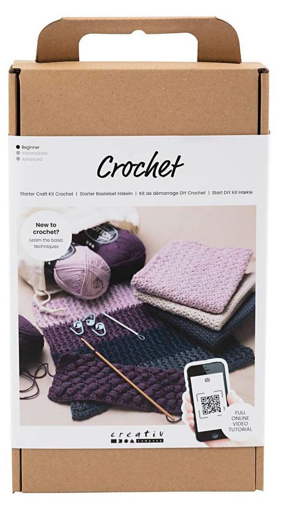 Creativ Company Starter Hobbyset Häkeln Produktbild 