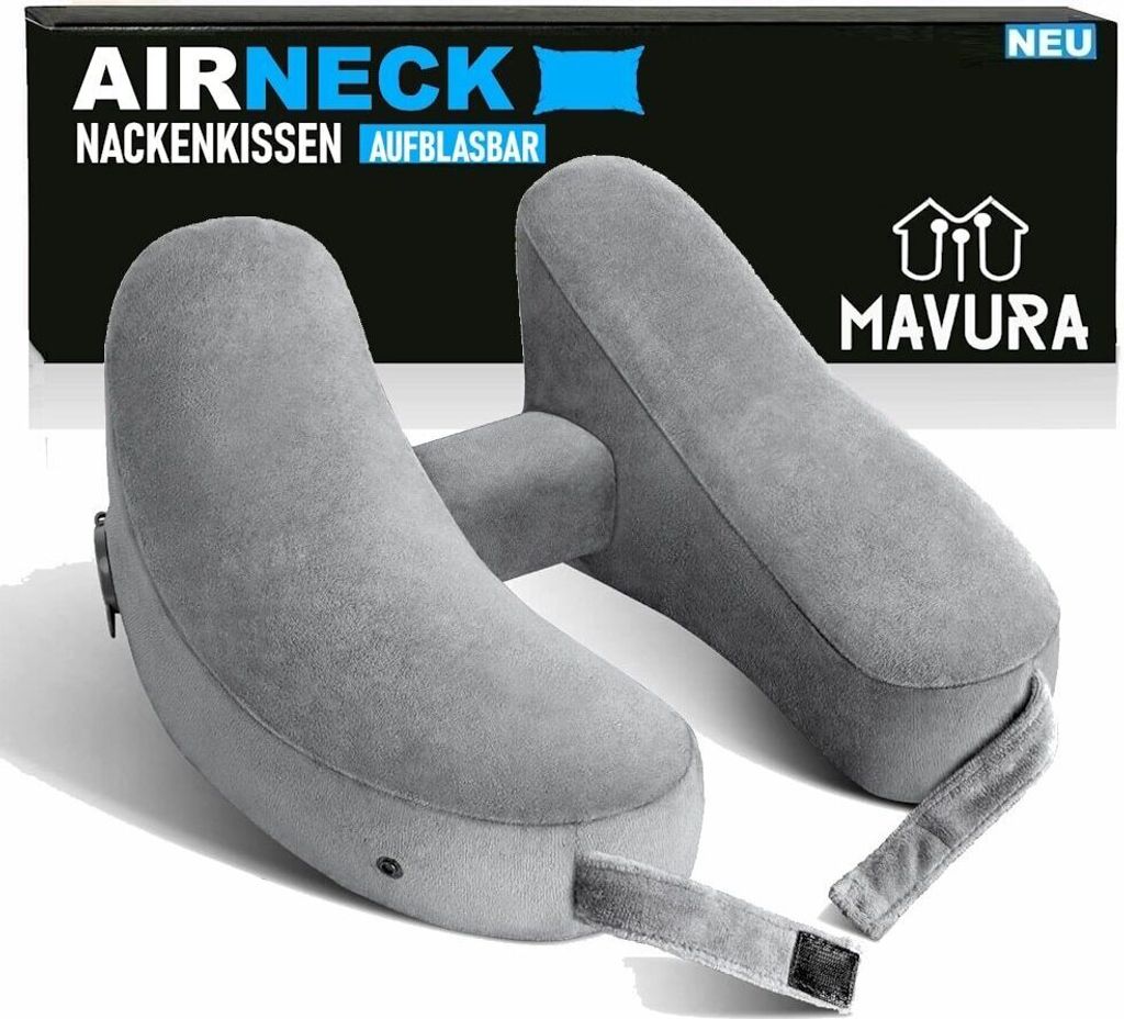 AIRNECK Nackenkissen Nackenhörnchen Nacken Kissen Reise Produktbild 