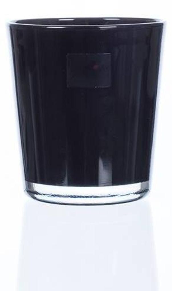 Glas Orchideentopf Blumentopf ORCHID schwarz H. 13,5cm D. Produktbild 