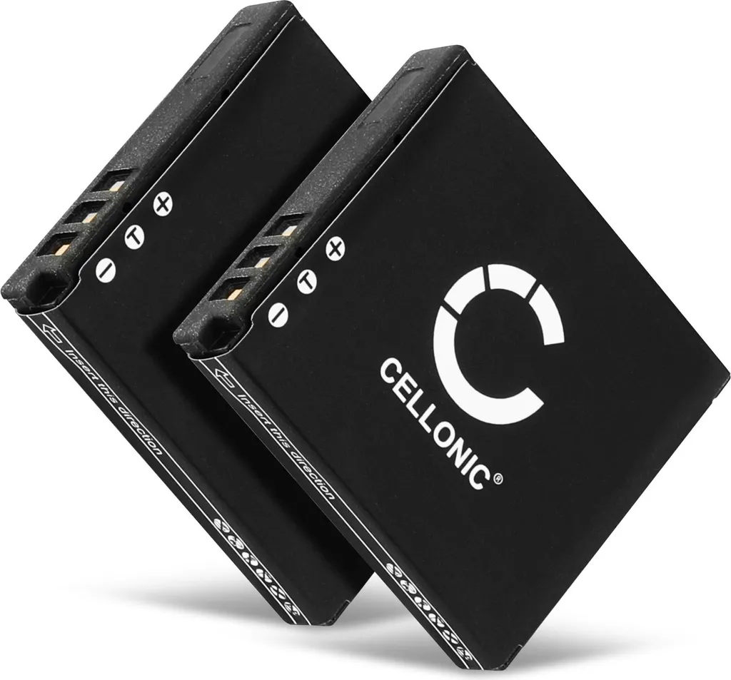 2x Batteria CELLONIC BP-DC6 per Leica C-LUX 2 3 e Ricoh DB-70 1050mAh
