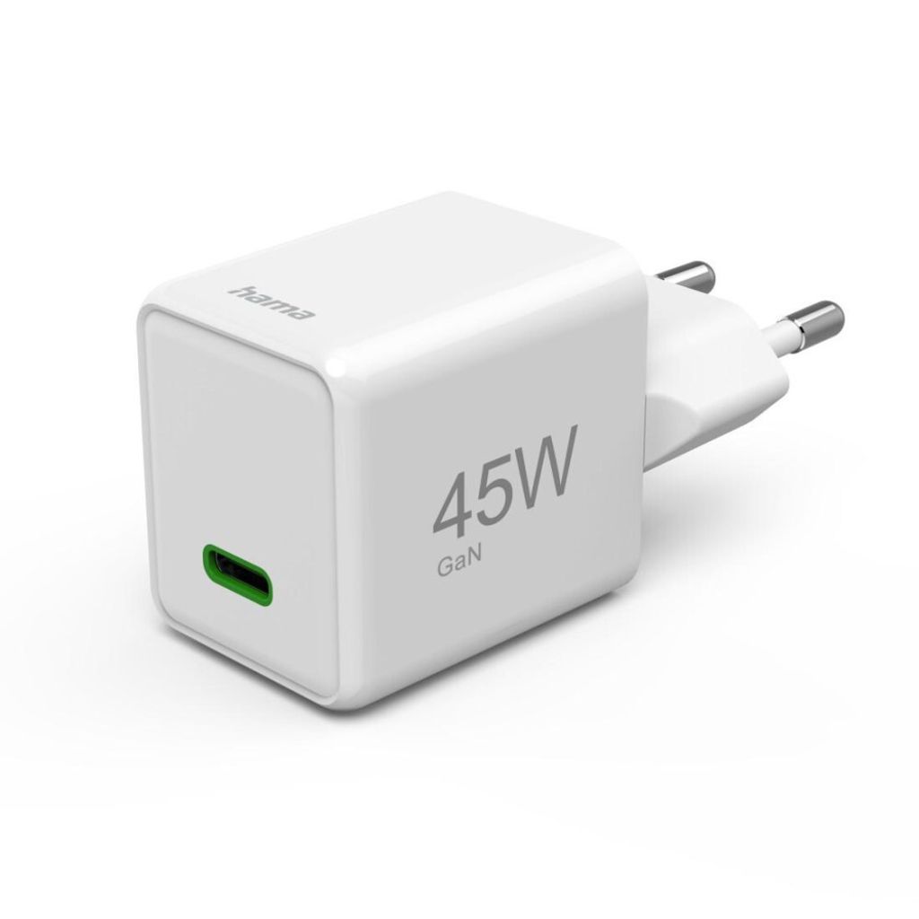 Schnellladegerät, GaN, USB-C, Super-Mini-Charger, PD, 45 W, Produktbild 