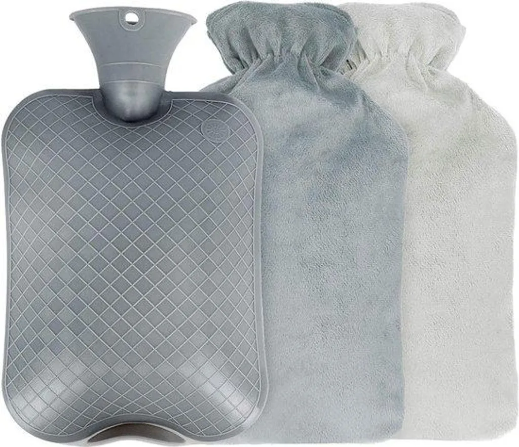 Bouillotte 2 litres pour réchauffer le lit - Coussin chauffant souple