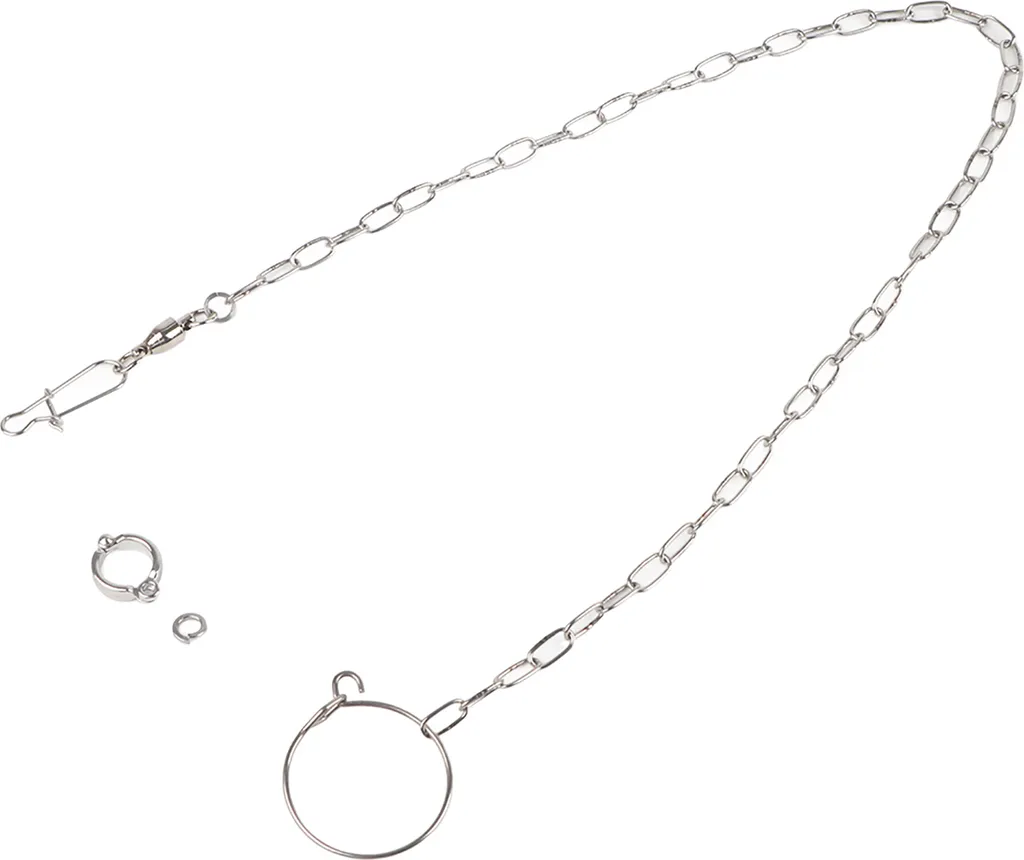 Attrezzatura Addestramento Pappagalli: Catena Inox e Anello Comfort