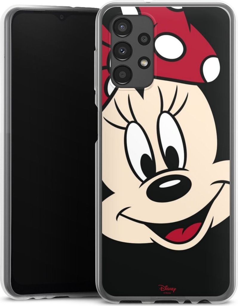 DeinDesign Handyhülle für Samsung Galaxy A13 4G Silikon Hülle Case Smartphone Schutzhülle Disney Minnie Mouse Offizielles Lizenzprodukt