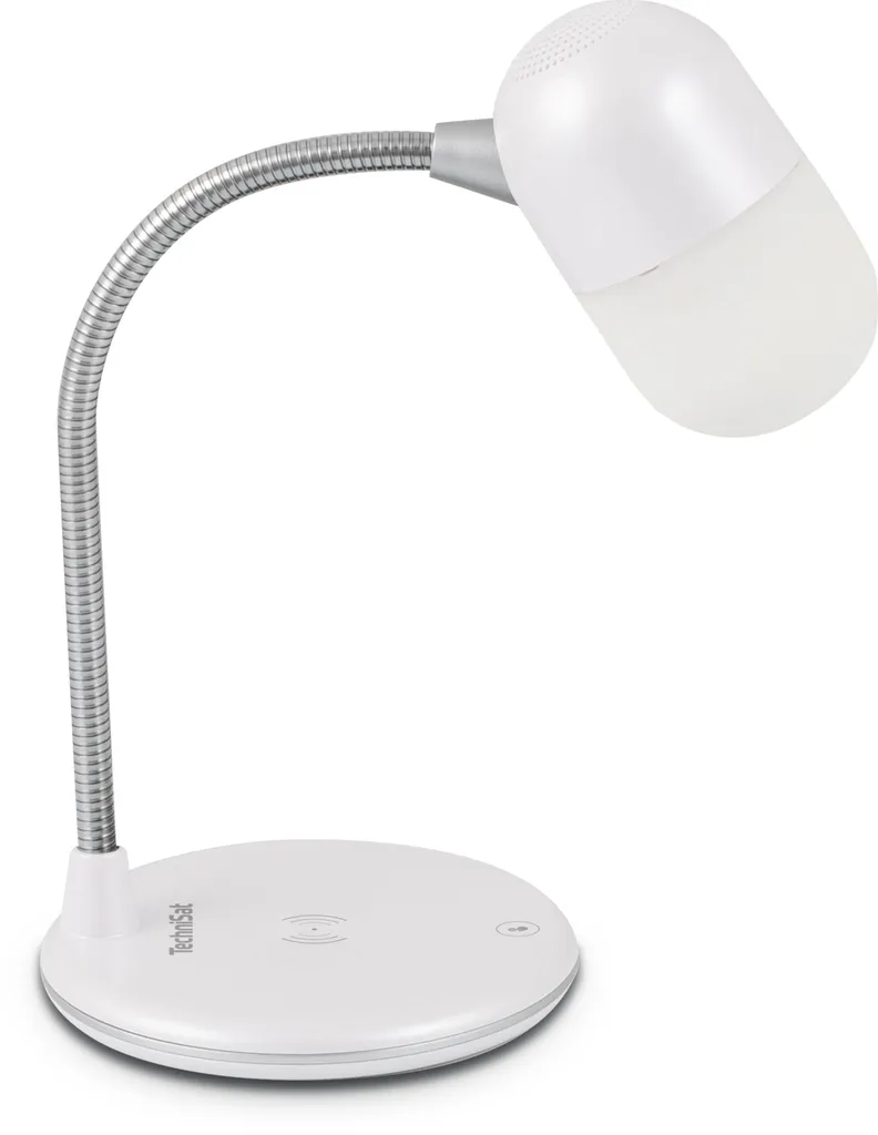 TechniSat VIOLA: Lampada 3-in-1 LED Bluetooth e Wireless Charger