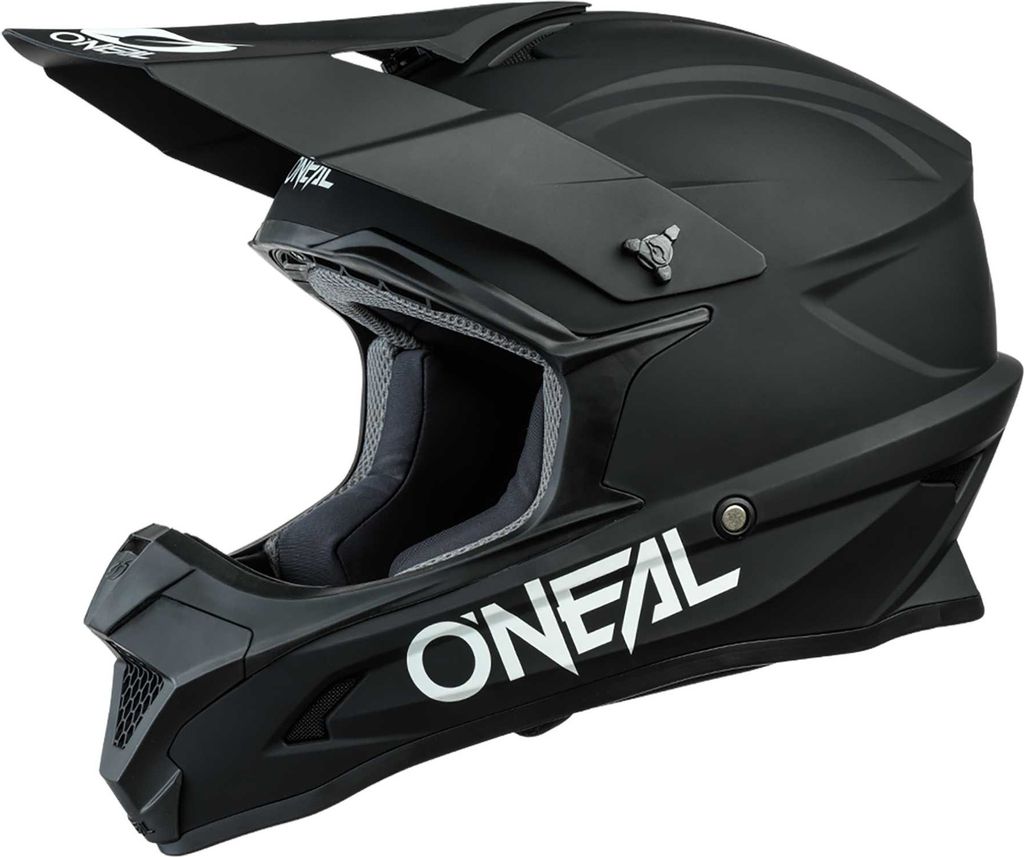 Oneal 1Series Solid Jugend Motocross Helm (Black,YL Produktbild 