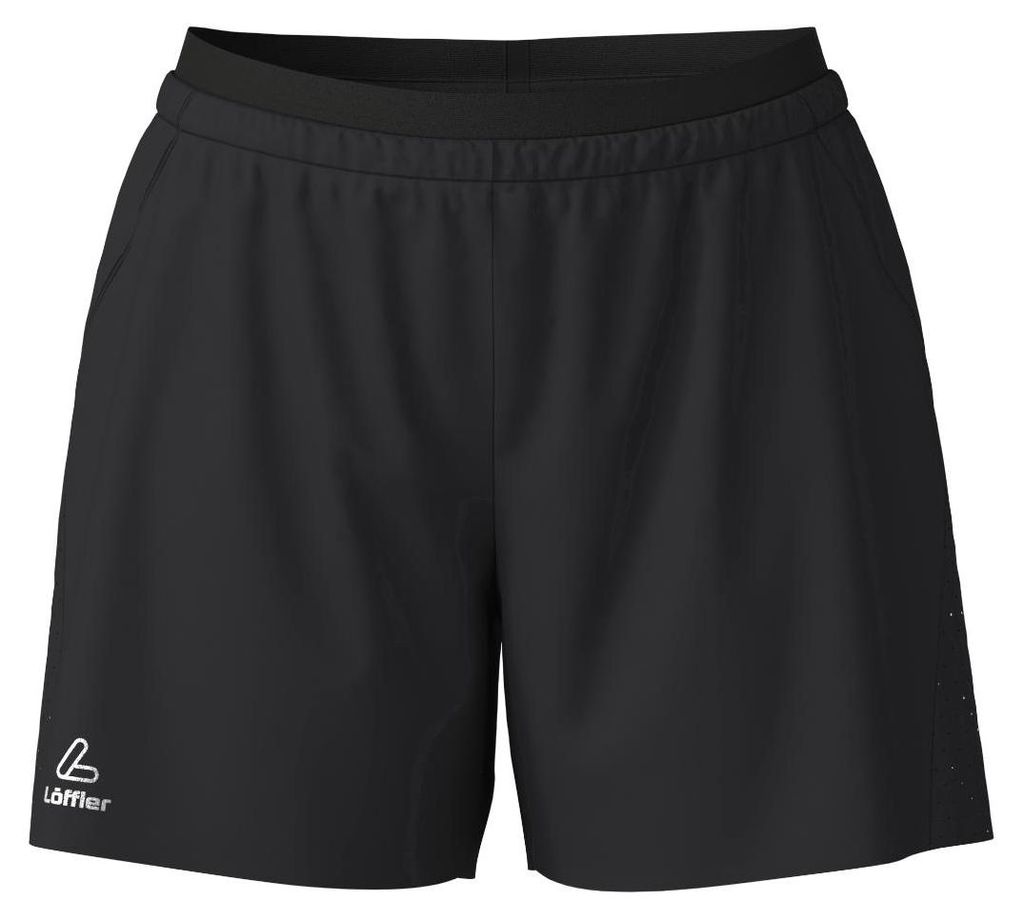Loeffler Damen Laufshorts W Running Shorts ASSL - Schwarz