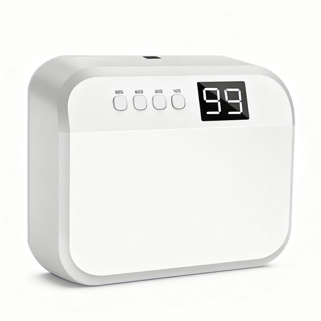 LED UV Nageltrockner – High Power Lichthärtungsgerät mit LCD-Display, geeignet für alle Gel-Nägel, Fingernägel Aushärtung