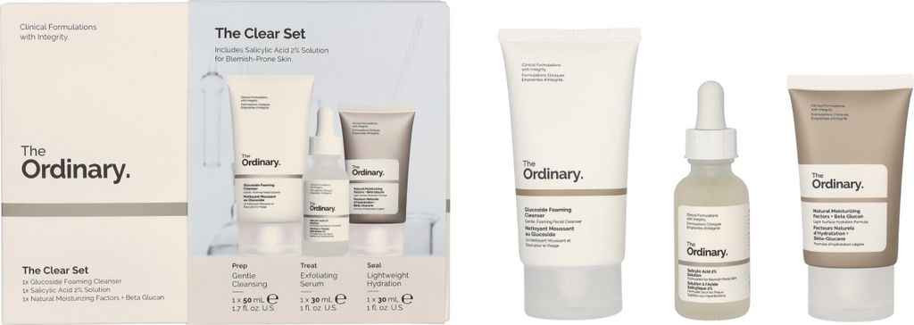 Čisticí krém 50 ml / Pleťové sérum 30 ml / Pleťový krém 30 Obrázek produktu 