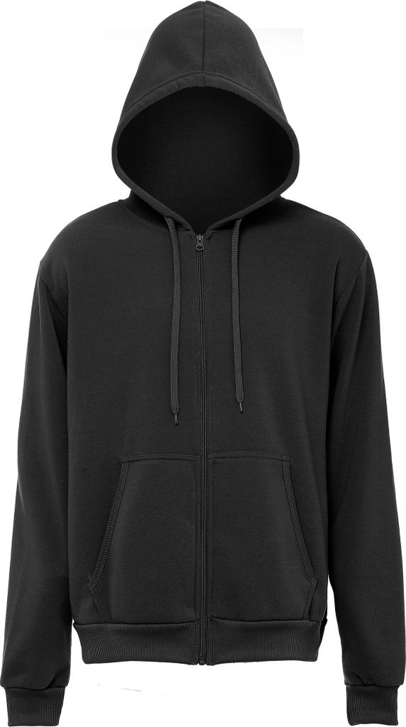 YUKA herren kapuzenjacke - schwarz, S