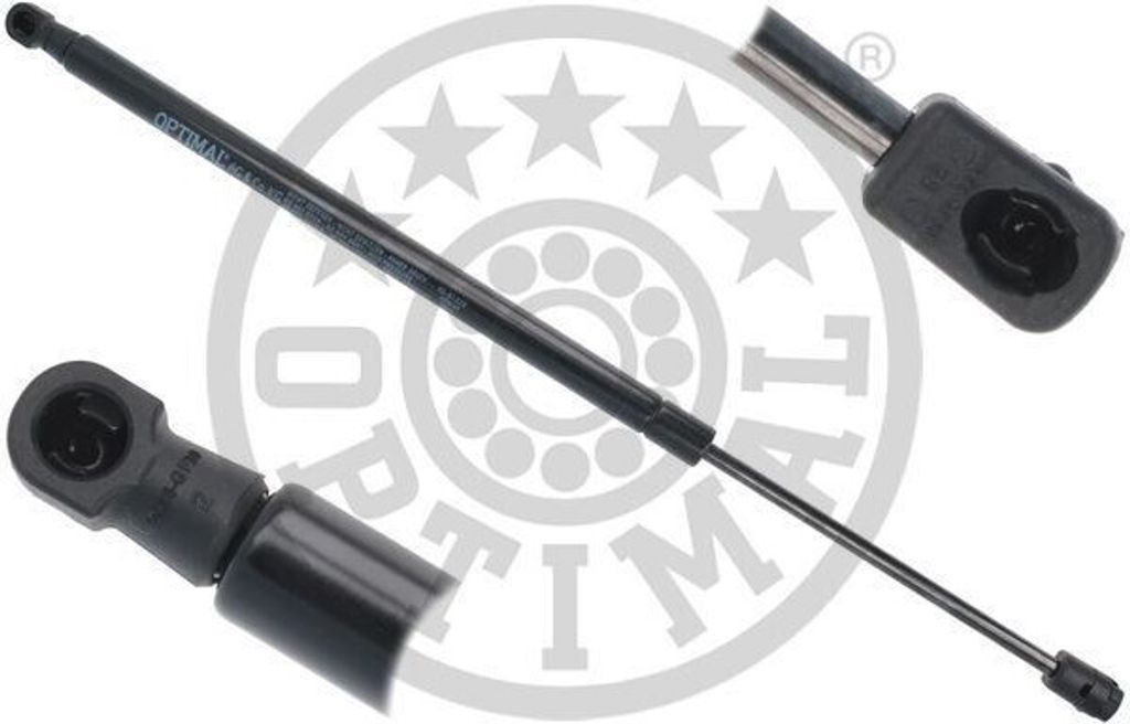 OPTIMAL Gasfeder Heckscheibe Gasdruckfeder AG-51028 beidseitig für JEEP WRANGLER III (JK) 500mm 0,25kg
