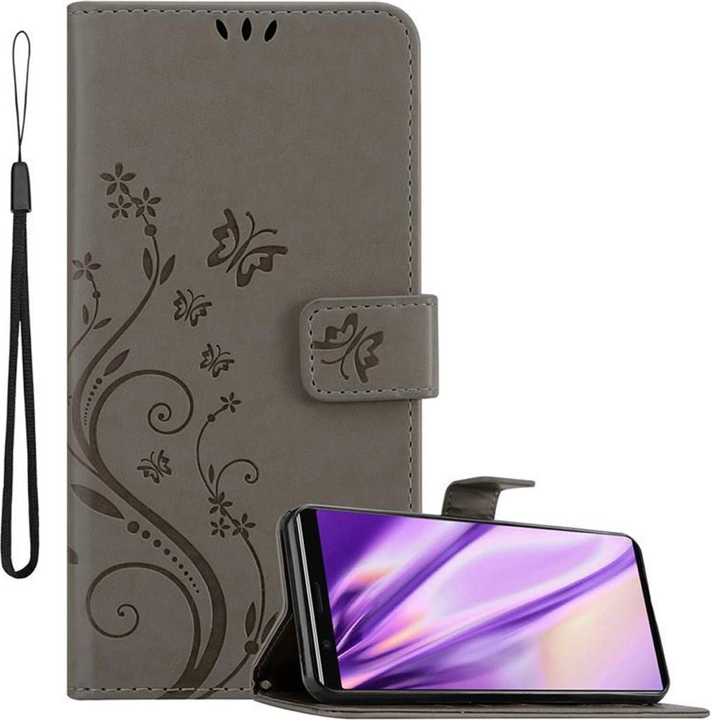 Cadorabo Pouzdro pro Sony Xperia 5 Ochranný kryt v šedé Obrázek produktu 
