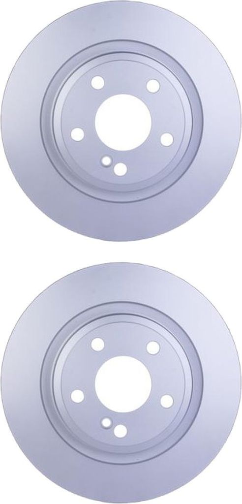 2 Bremsscheiben voll Ø 67 mm 10 mm HELLA passend für u.a. MB SLK