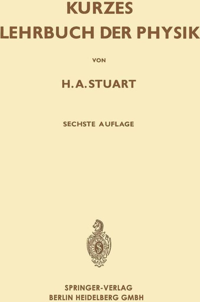 Kurzes Lehrbuch der Physik