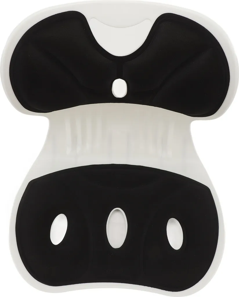 Coussin lombaire ergonomique universel en mousse à mémoire de forme noir