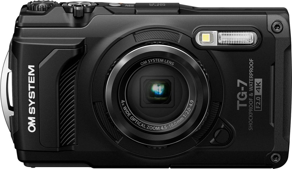 OM SYSTEM Tough TG-7 Schwarz Digitalkamera,wasserdicht, Produktbild 