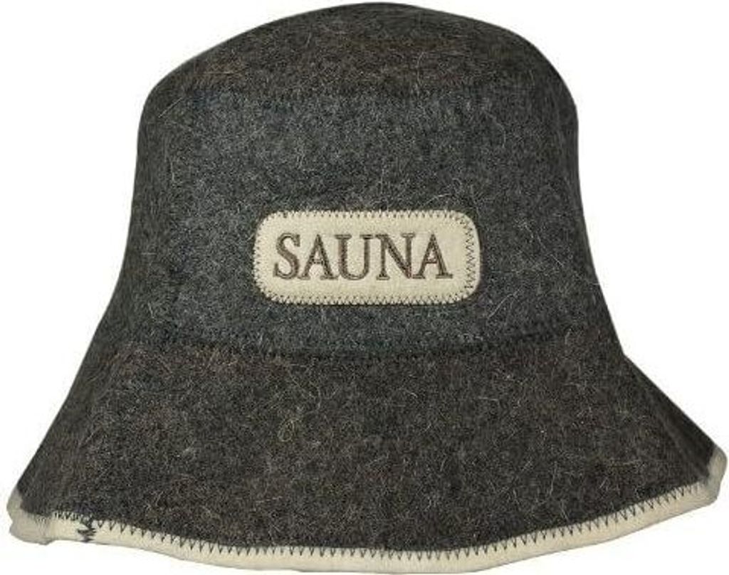 V6K9 Saunahut mit *SAUNA* Stickerei, aus Filz (Filzkappe, Produktbild 