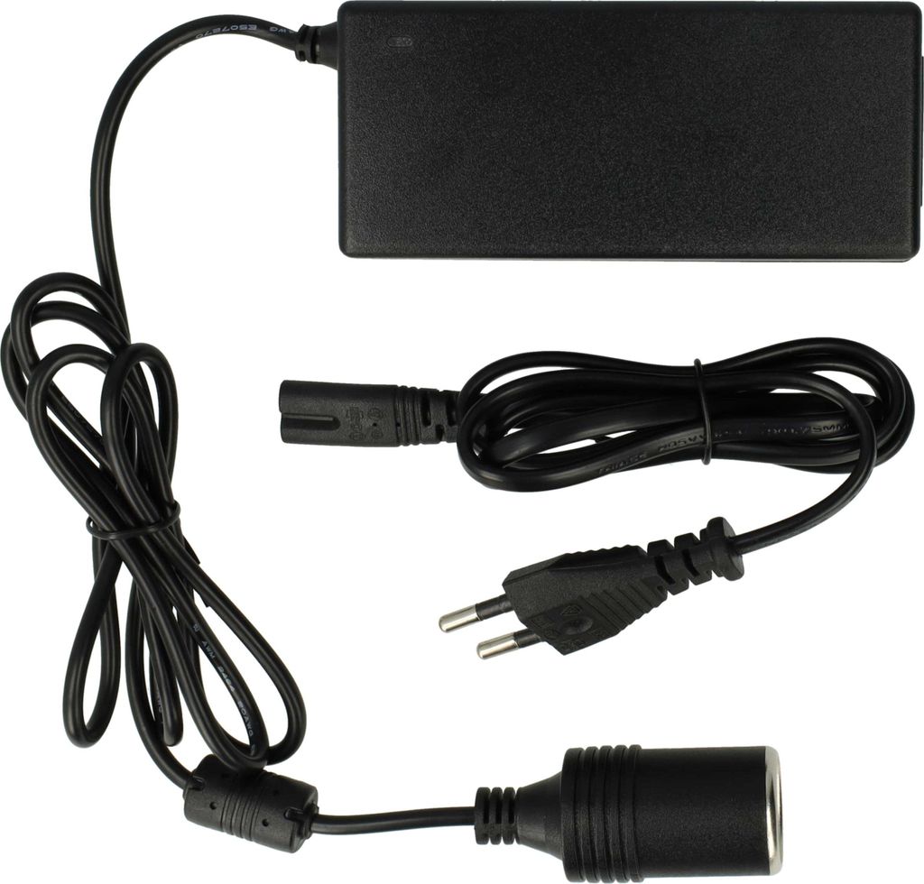 vhbw Netzadapter Eurostecker auf Zigarettenanzünder Produktbild 