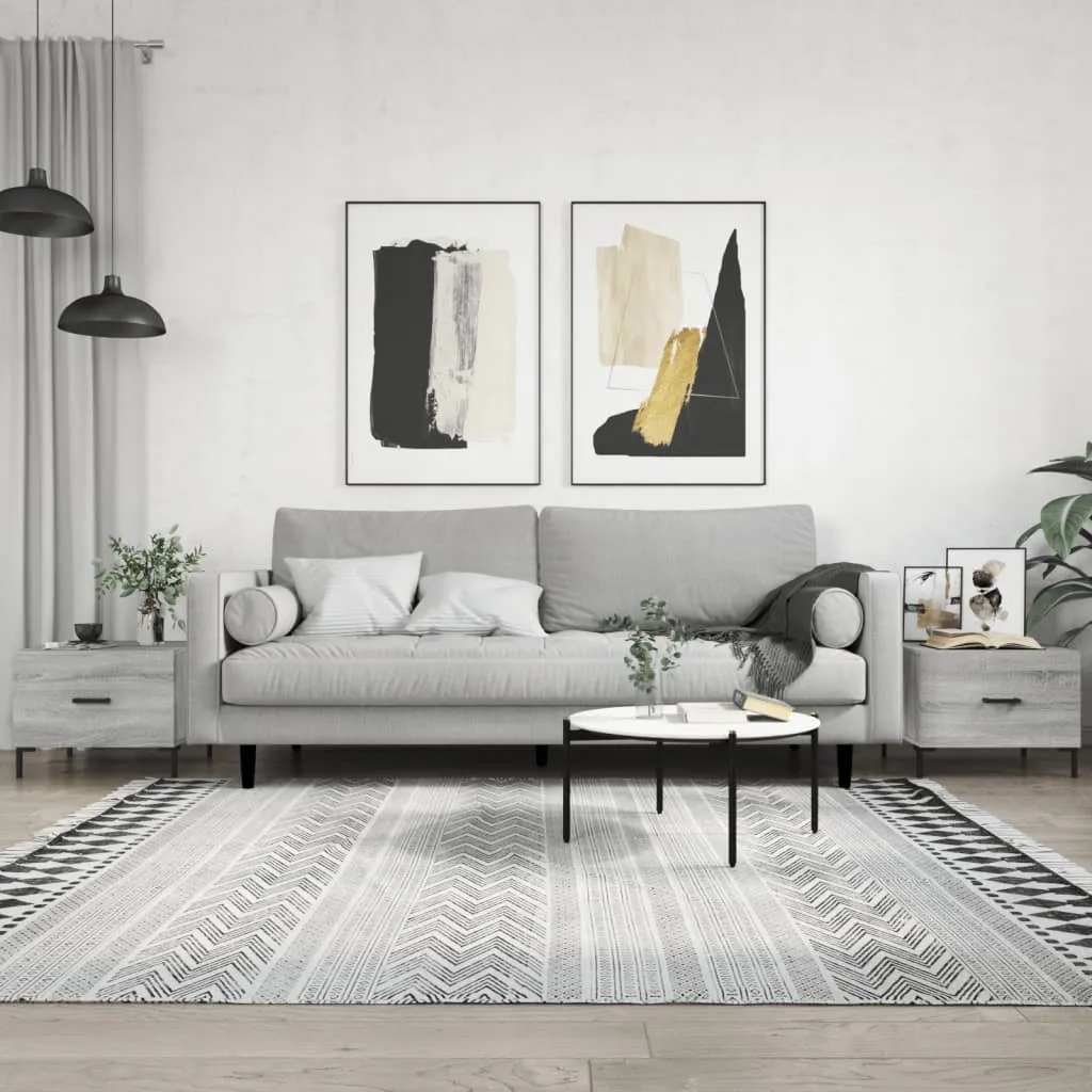 Tavolini Salotto Grigio Sonoma 50x50 Maison Exclusive - 2pz