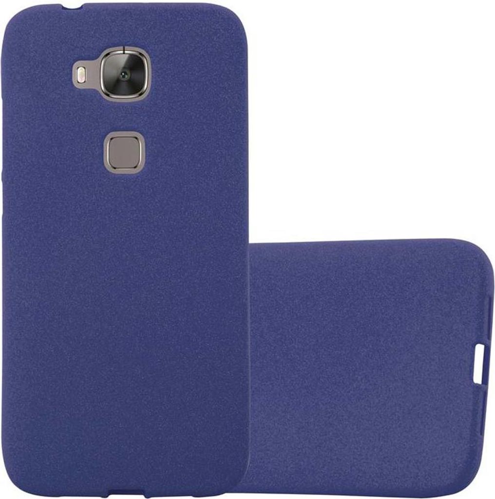 Cadorabo Schutzhülle für Huawei ASCEND G7 PLUS / G8 / GX8 Hülle in Blau Handyhülle TPU Etui Cover Case