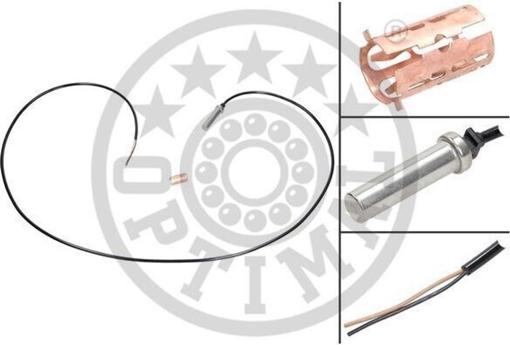 OPTIMAL ABS Sensor Raddrehzahl Hinten für VW LT 28-46 II Kastenwagen (2DA, 2DD, 2DH) 06-S154