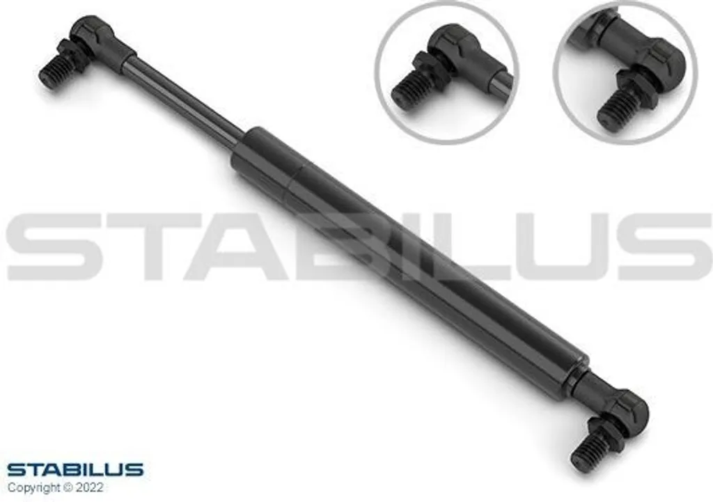 Amortisseur de coffre STABILUS 335822 robuste pour Accord VII 540mm