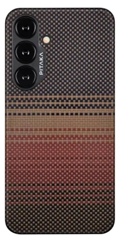 Protection Samsung S24 Plus Pitaka MagEZ en Aramide 1500D Coloris Sunset
