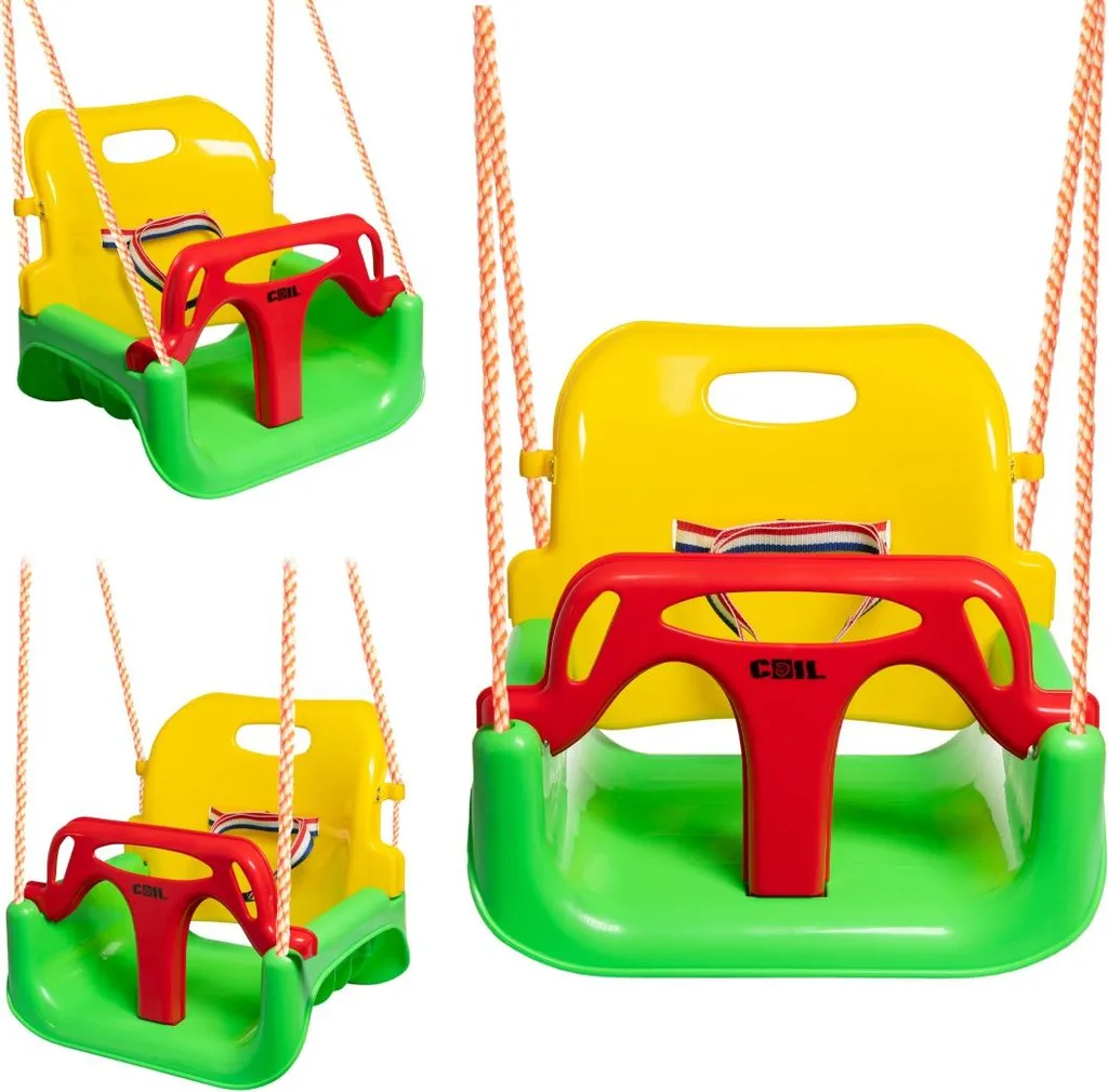 Siège de balançoire bébé et enfant 3 en 1 - Equipement de plein air mixte
