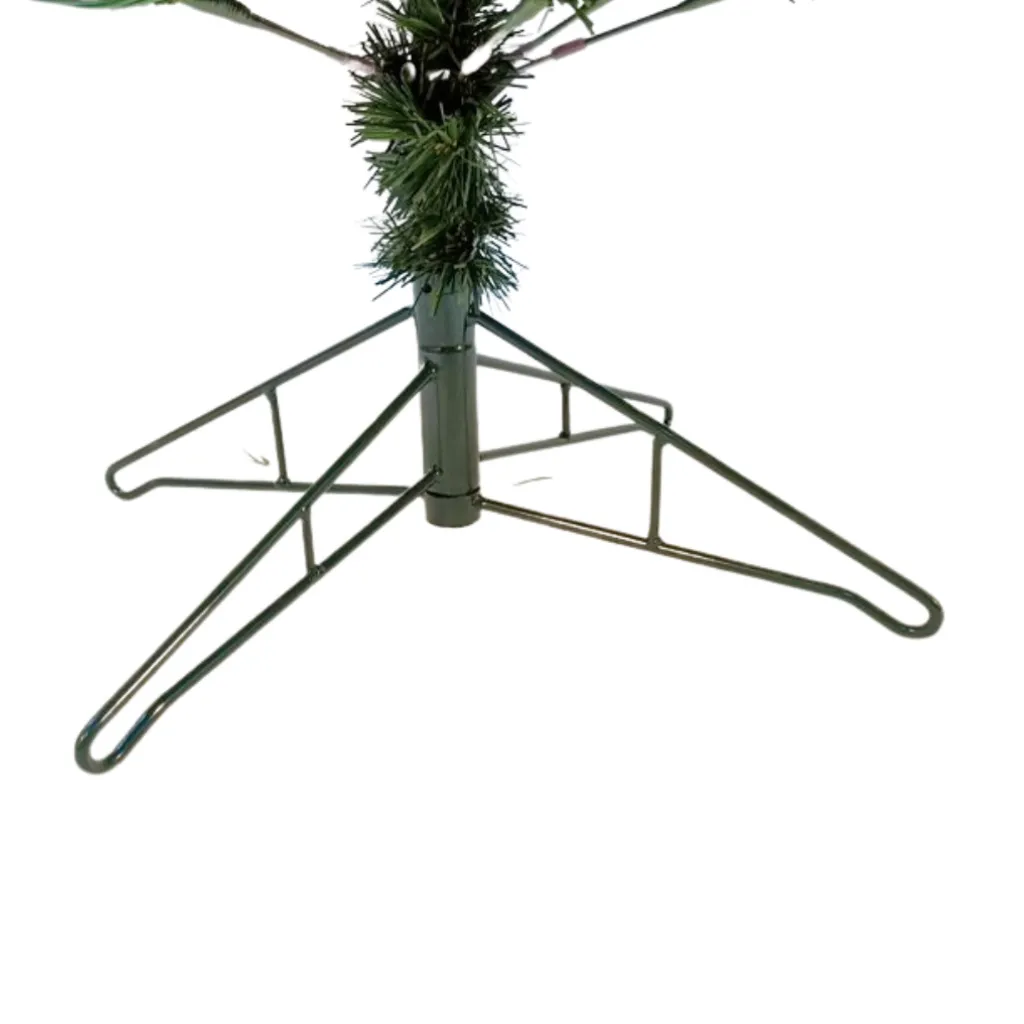 Sapin Noël Lumineux 700 Branches avec LED Intégrées et Support Métal - 3