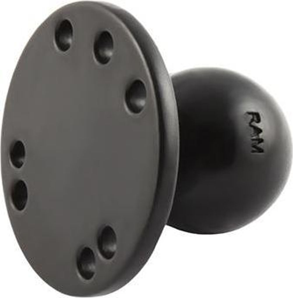 RAM Mounts RAM-202SU, Edelstahl, Schwarz