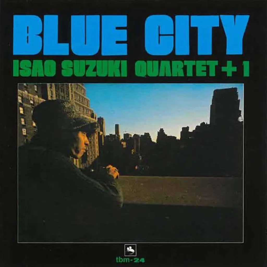 Vinyle Isao Suzuki Quartet 1 Blue City SCHWARZE LP Jazz Rare de Collection