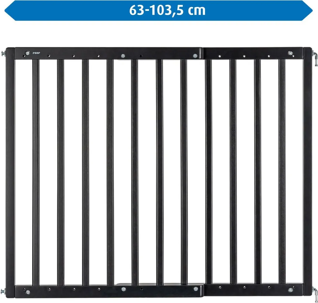 Grille modulaire reer noire 46141 fixation par vis haute stabilité pro