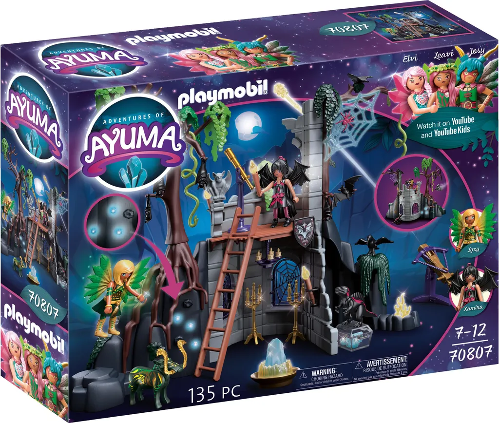 Figurine Ruine des Bat Fairies PLAYMOBIL Cadeau Anniversaire
